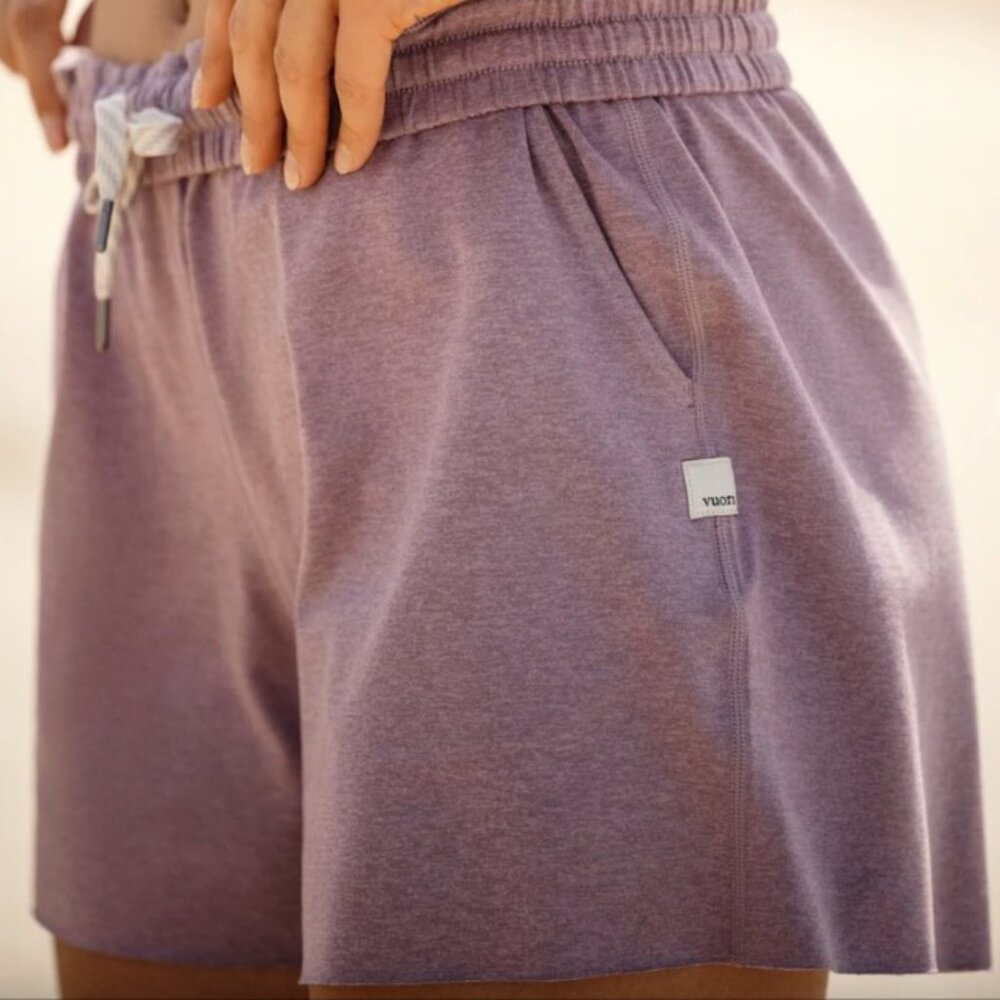 Vuori Boyfriend Short Lilac Heather Small